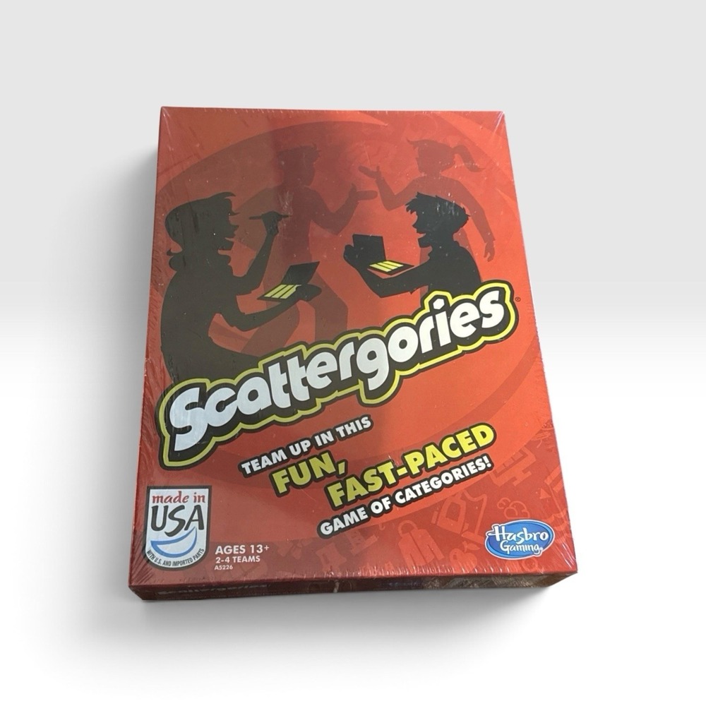 Scattergories Game by Hasbro Gaming Sealed NEW IN BOX